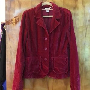Sundance Velvet Red Jacket